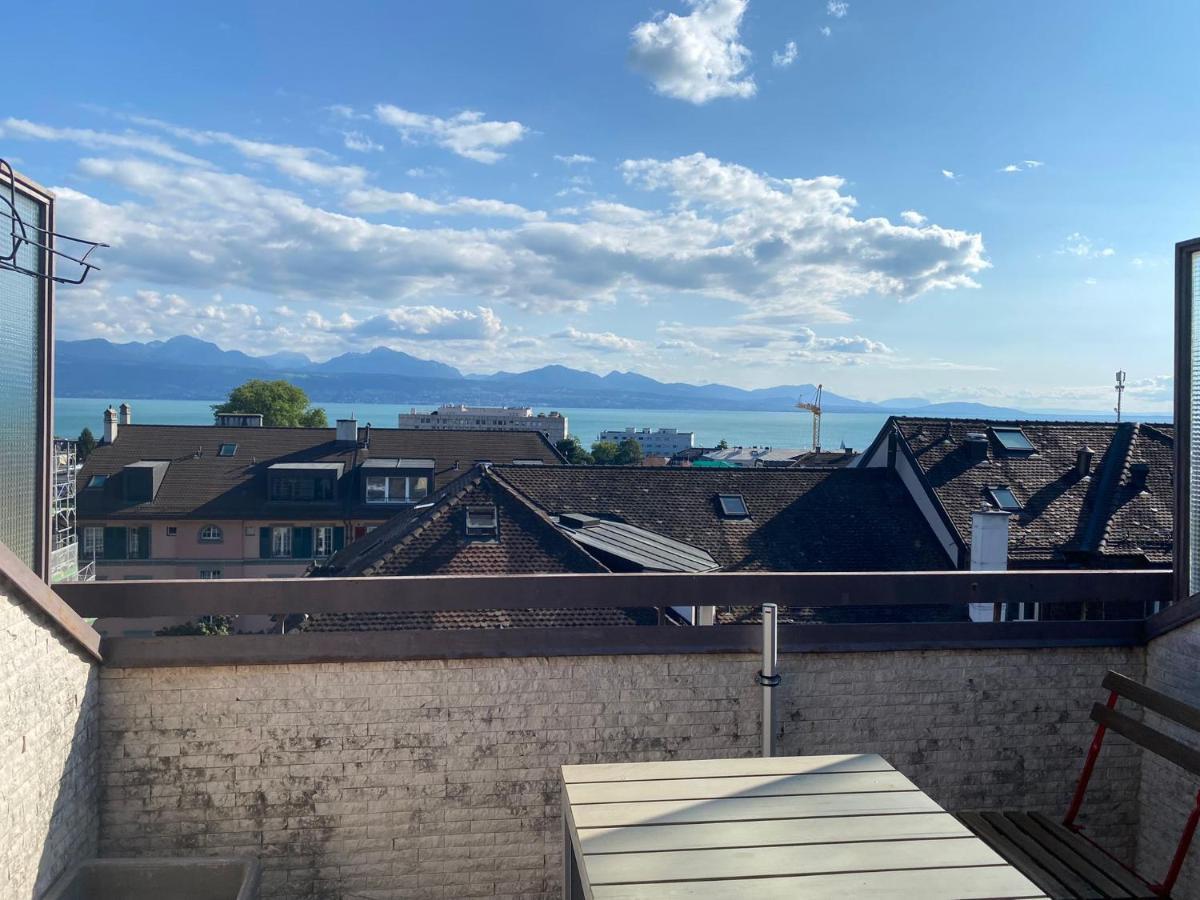Beauregard Attique Appartement Lausanne Buitenkant foto