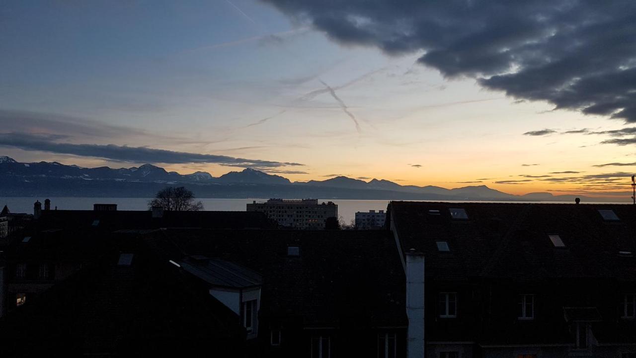 Beauregard Attique Appartement Lausanne Buitenkant foto