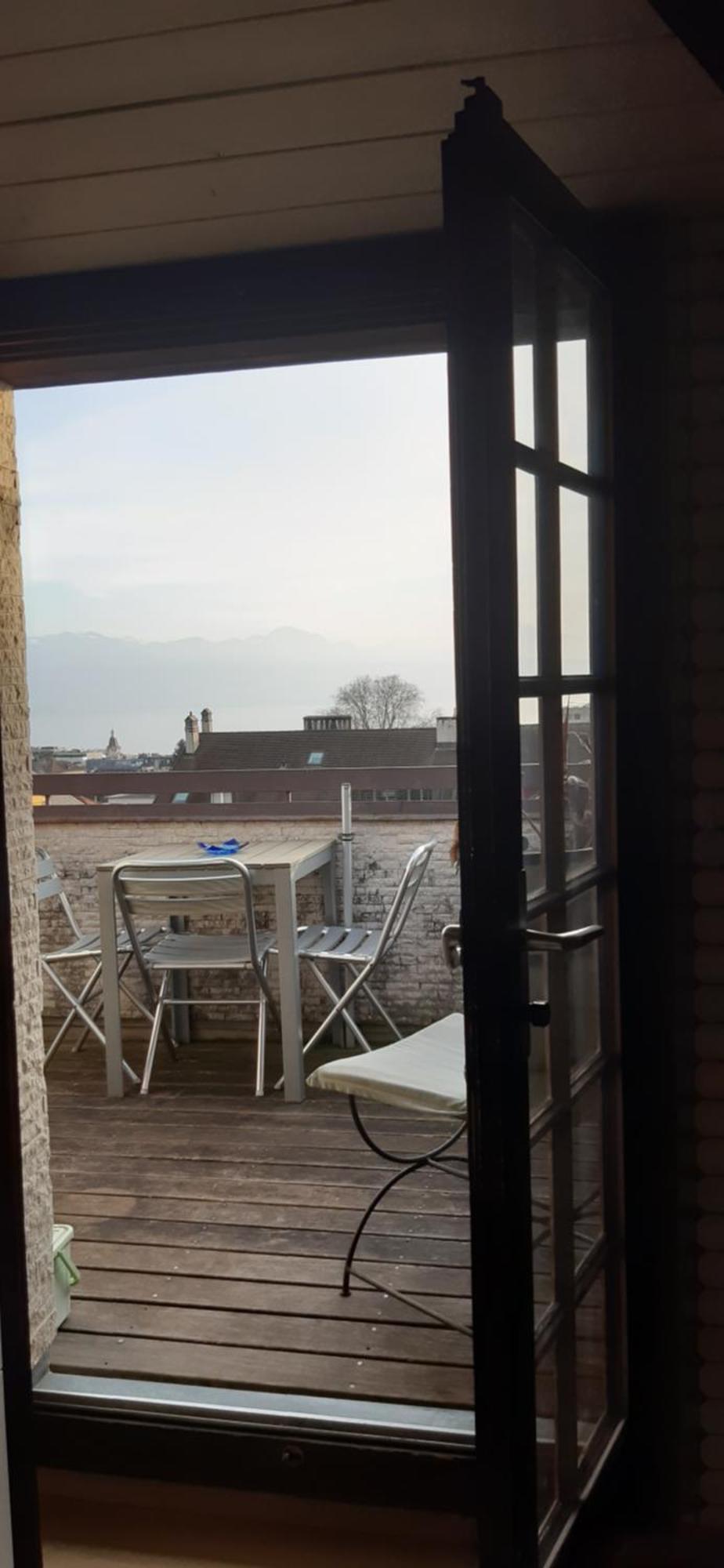 Beauregard Attique Appartement Lausanne Buitenkant foto